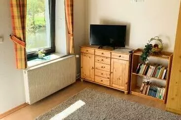 ツーリストアパートメント Doppelzimmer An Der Lahn Ohne Küche