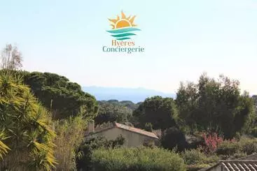 Tourist flats Giens Rdj T3 Indépendant Terrasse Vue Mer By Hc