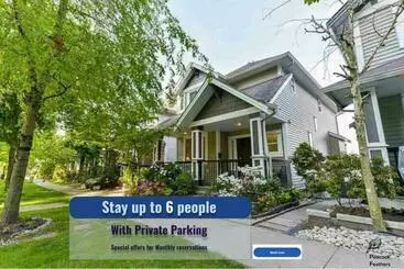 آپارتمان‌های توریست‌ها Stylish Guest Suite With Free Parking   Sleep Up To 6