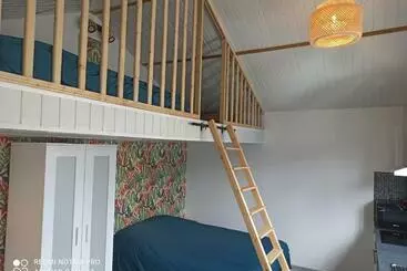 ツーリストアパートメント Maisonnette Indépendante 4 Personnes Jardin Terrasse