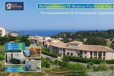 Appartements touristiques Cap Esterel, T2 Vue Mer 4 Couchages Adapté Pmr