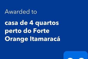 Turista apartmanok Casa De 4 Quartos Perto Do Forte Orange Itamaracá
