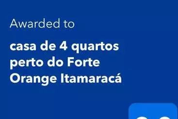 Ferienwohnungen Casa De 4 Quartos Perto Do Forte Orange Itamaracá