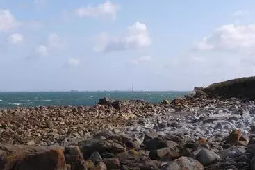 Aamiaismajoitus (B&B) Bretagne Chambre D Hôtes Suite 53m2 Et Caravane Vintage Avec Cuisine Et Salle De Bains Privées Britt