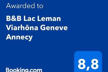 Bed and Breakfast # Prix Travellers Awards 2023 Et 2024 Lac Leman Velos Viarhôna Geneve Annecy
