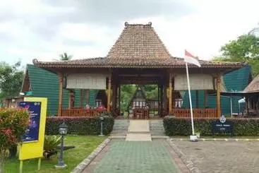 ホテル Borobudur Balkondes Saka Pitu