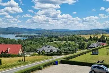 ベッドアンドブレックファースト Pensjonat Na Górce   Widok Na Jezioro Solińskie I Góry 534 556 639