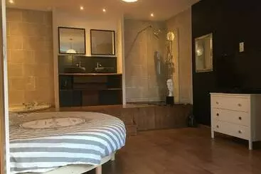 ペンション Chambre Paisible Avec Vue Sur La Montagne