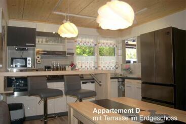 Appartementhaus Am Kornfeld 10 Apartments, 40 Betten, Raucher Balkon, Waschraum