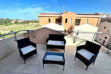 Modern Renovated Apartment In Olbia With