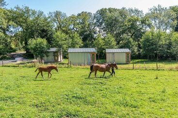 Casa Rural Sunset Cabins At The Oaks Woodland Retreat