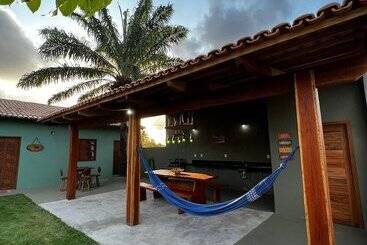 Pensão Casa Aconchegante 5 Min Praia Com Churrasqueira