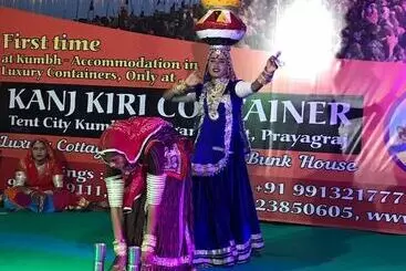 Kanj Kiri Container Tent City Kumbh