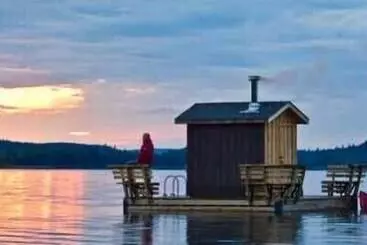 Mökkimajoitus Algonquin Island Retreat