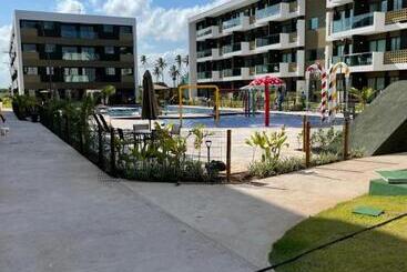 هتل آپارتمان Mana Beach Experience Muro Alto Flat Luxo 2 Qtos