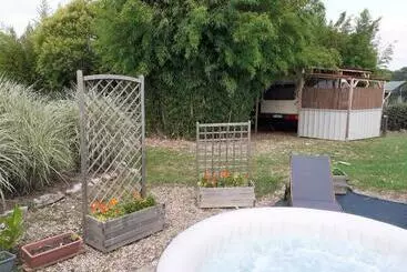 ペンション Maison D Hôtes Afrika Du Queyroux