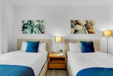 호스텔 Cozy Apartment   Amazing Pool  Near Beach