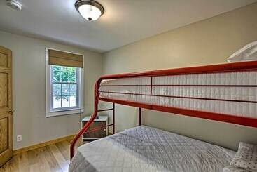 کلبه Manistee Home W/ Fire Pit ~ 2 Mi To Beach!