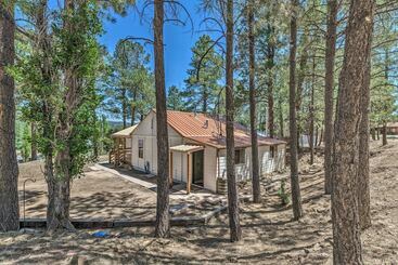کلبه Ruidoso Cabin Walk To Local Park + Downtown