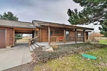 Mökkimajoitus Secluded Retreat W/ Wood Stove, 11 Mi To Bozeman!