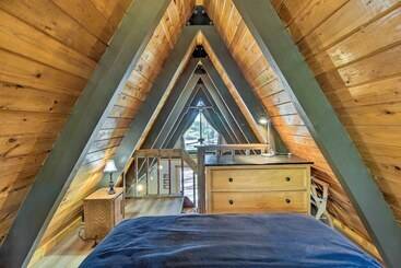 بيت ريفى A Frame Cabin W/ Deck & Grill In Pinetop!