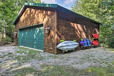 קוטג'' Lakefront Coalmont Cabin On 5 Acres W/ Dock!