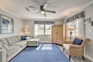 Landhus Pcb Home W/ St Andrews Bay Views, Deck & Porch!