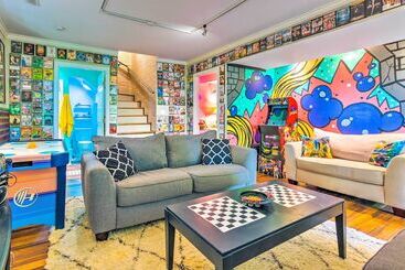 Сельский дом Game Room & Mountain Views: Lake Lure Retreat!