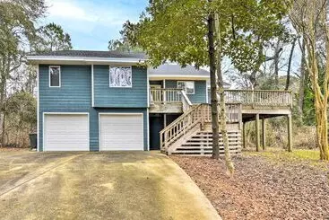 Mökkimajoitus Southern Shores Family Retreat Mins To Beach!