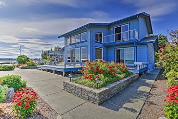 Kır Evi Birch Bay Waterfront Home Steps To Beach!