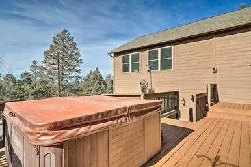 コテージ Woodland Park Hideaway W/ Mtn Views & Hot Tub