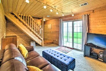 별장 Secluded Lake Michigan Home: Private Fire Pit