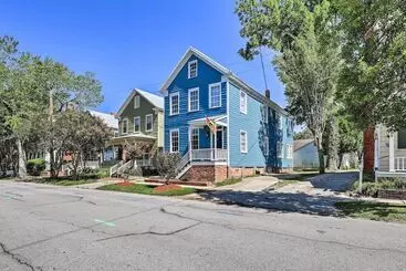 Mökkimajoitus Charming New Bern Home, Walk To Historic Dtwn