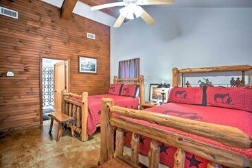 Kır Evi Broken Bow Cabin W/ Hot Tub: 3 Mi To Lake/overlook