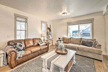 별장 Peaceful Luna Farmhouse With Wraparound Porch!