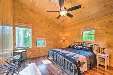 별장 Peaceful North Haverhill Haven W/ Wood Fire Pit