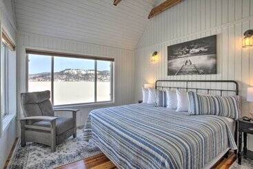 کلبه Lakefront Home W/ Boat Dock In Coeur D Alene Area!