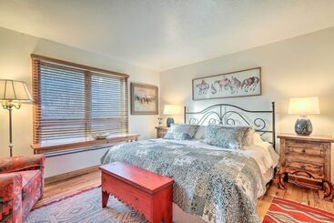 بيت ريفى 10 Mi To Santa Fe Plaza: Casita W/ Mtn View!