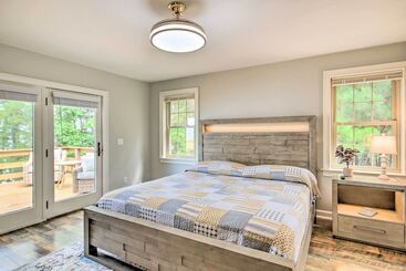 קוטג'' Gilbert Lakefront Retreat W/ Private Dock!