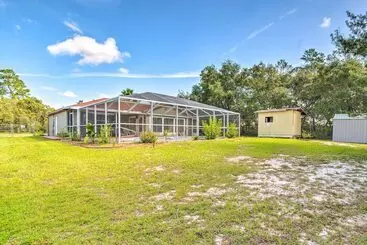 コテージ Pet Friendly Ocala Escape W/ Private Pool & Yard!