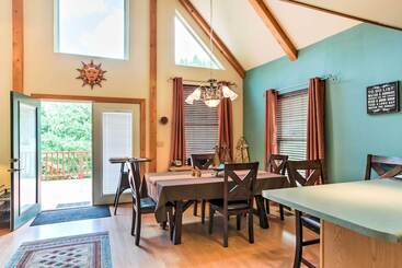 Kır Evi Cloudcroft Home W/ Spacious Stargazing Deck!