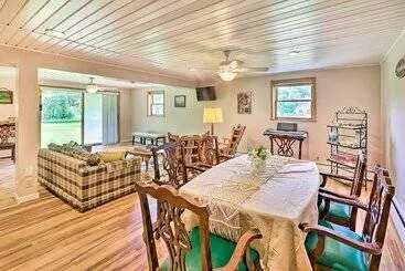 コテージ Richwood Respite Near Trout Fishing