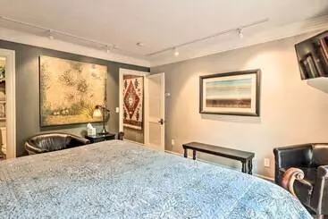 コテージ Quiet Art Inspired Hendersonville Boutique Lodge!