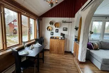 ペンション Rustic Haven Bed And Breakfast Near Klarälvsbanan And Swimming Area