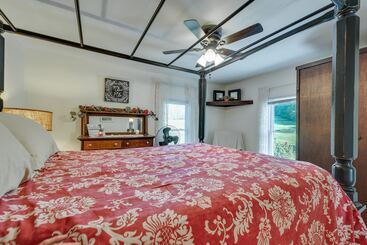 Сельский дом Hop Bottom Home W/ Private Yard & Fire Pit!