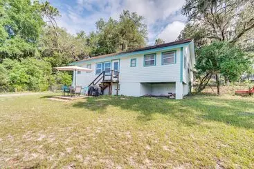 コテージ Keystone Heights Vacation Rental: On The Lake!