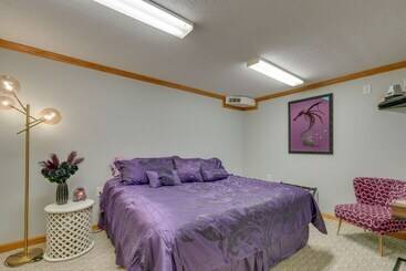 کلبه Waterfront Bristol Area Retreat W/ Boat Dock