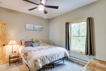 茅舍 Waterfront Wahkon Cabin W/ Gas Grill & Fire Pit!