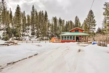 Mökkimajoitus Creekside Clancy Cabin In Helena Natl Forest!