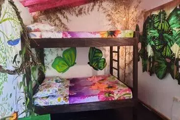 ホテル Eco Hostal Tierra De Agua Y Fuego